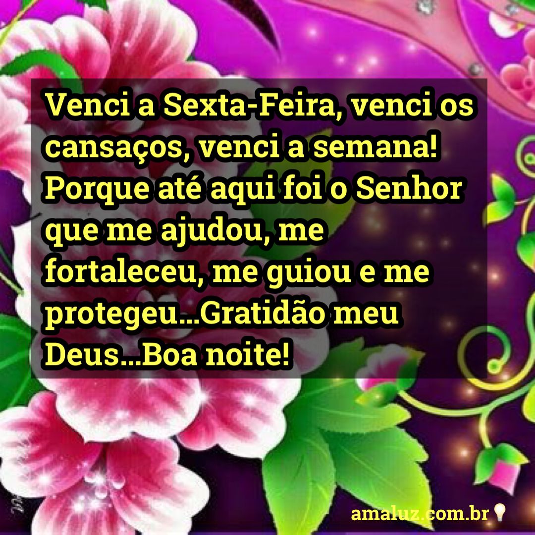 Mensagens De Boa Noite Sexta Feira Linda E Aben Oada Para Whatsapp