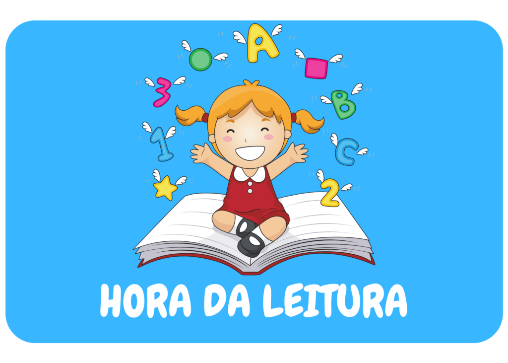 Hora da leitura imagens para alunos