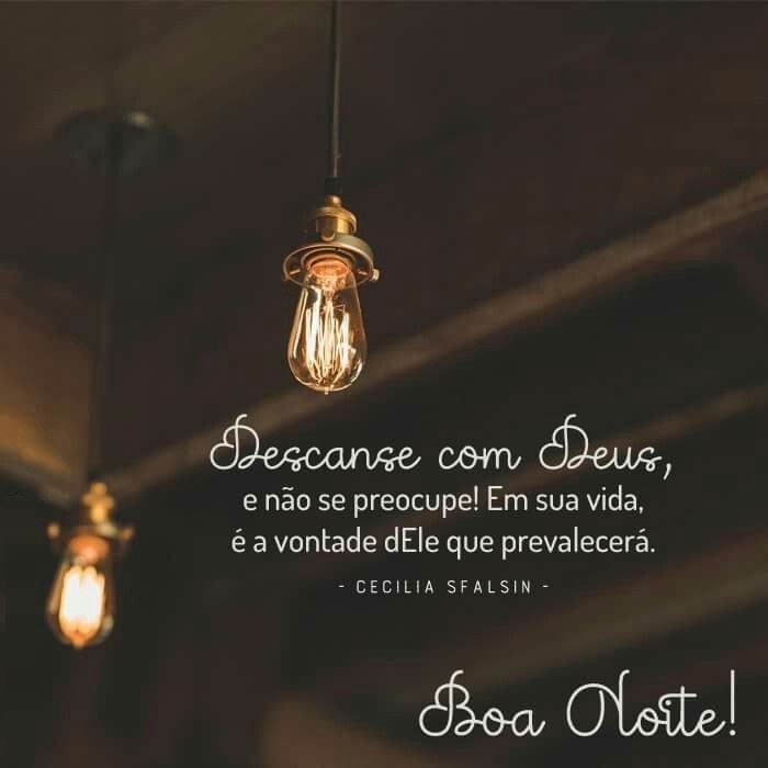 descanse com Deus boa noite imagens