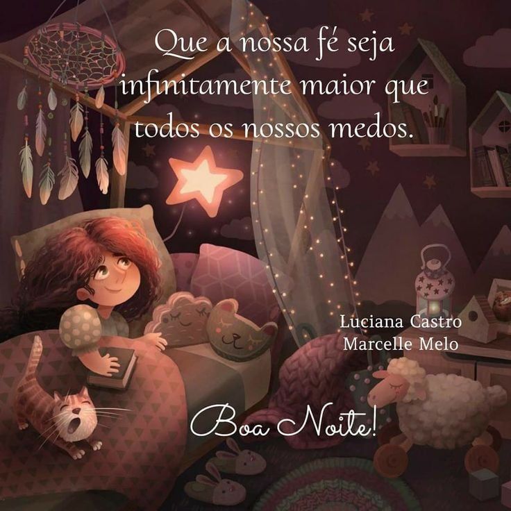 que a nossa fé seja infinita boa noite imagens]