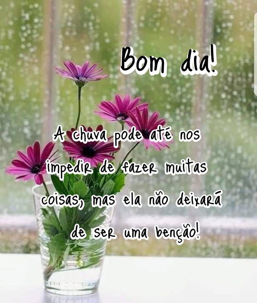 50 Imagens De Bom Dia Chuva Um Tempo Perfeito Para Apreciar