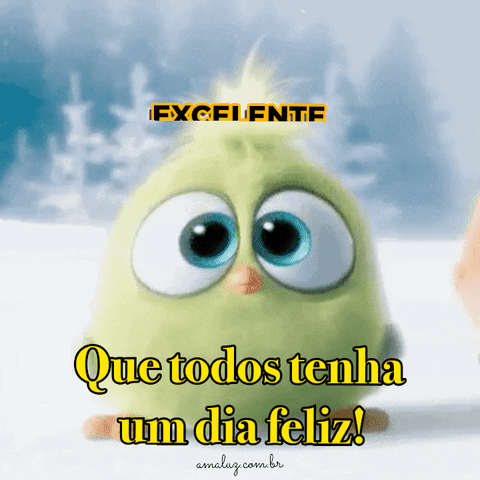 Que todos tenha um dia feliz, bom dia