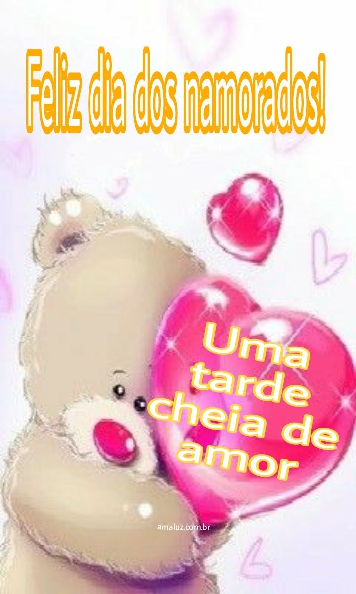 Umfeliz dia dos namorados com um dia lindo e paixonado.