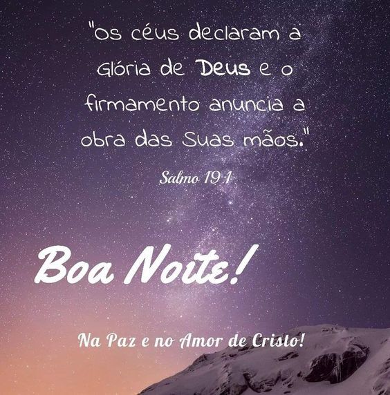 38 Imagens e Frases de Boa noite Salmos Bíblicos para você