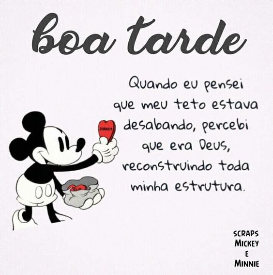 Boa tarde Deus reconstruindo