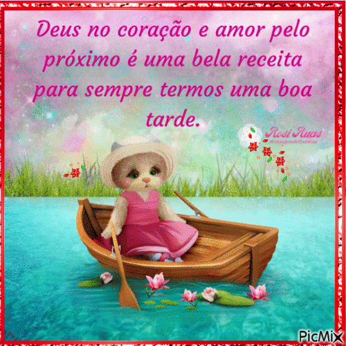 Para sempre termos uma boa tarde