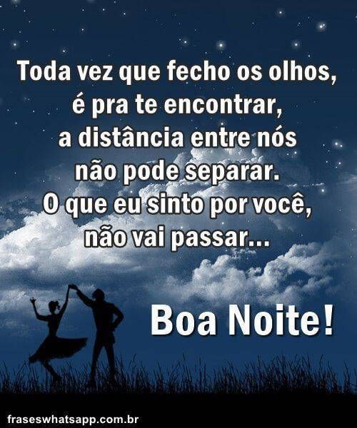 A distância entre nós não pode separar