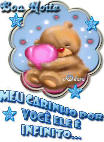 Boa noite com urso