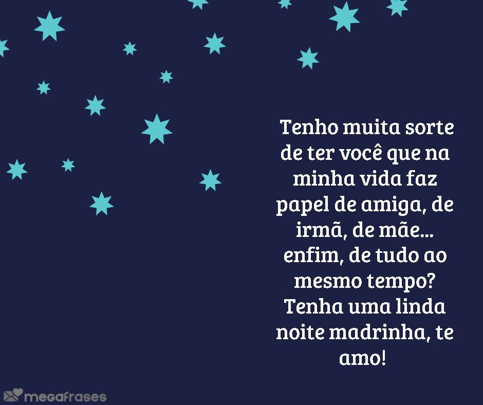 Mensagens lindas de boa noite