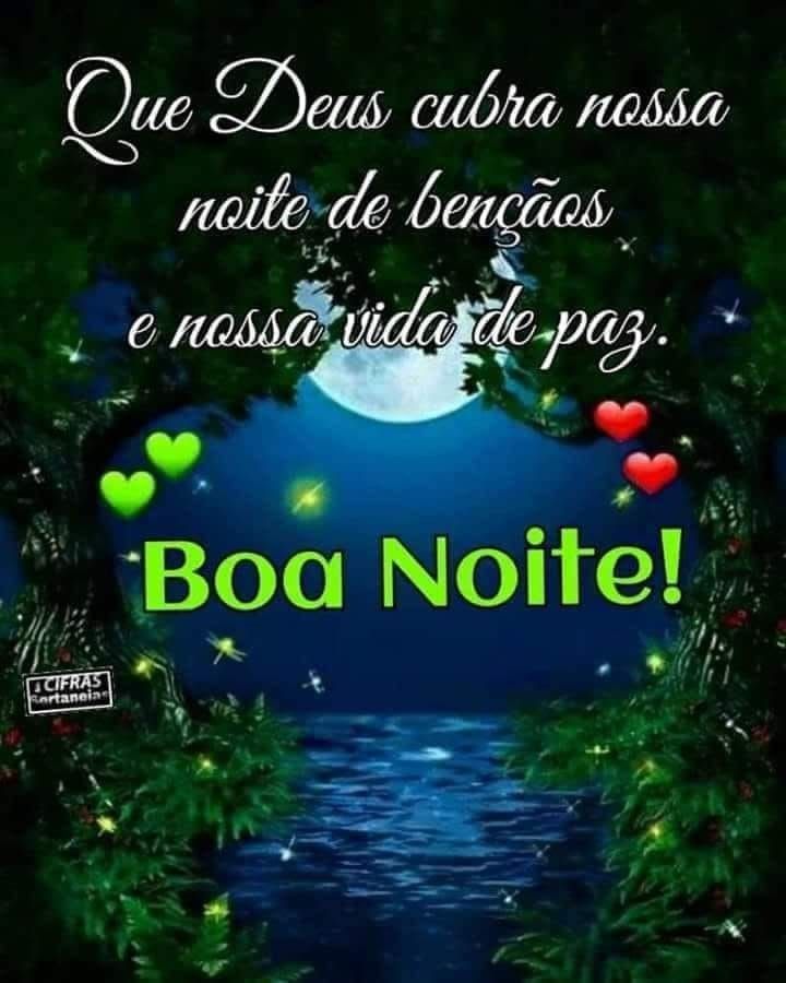 Noite de bênçãos e vida de paz