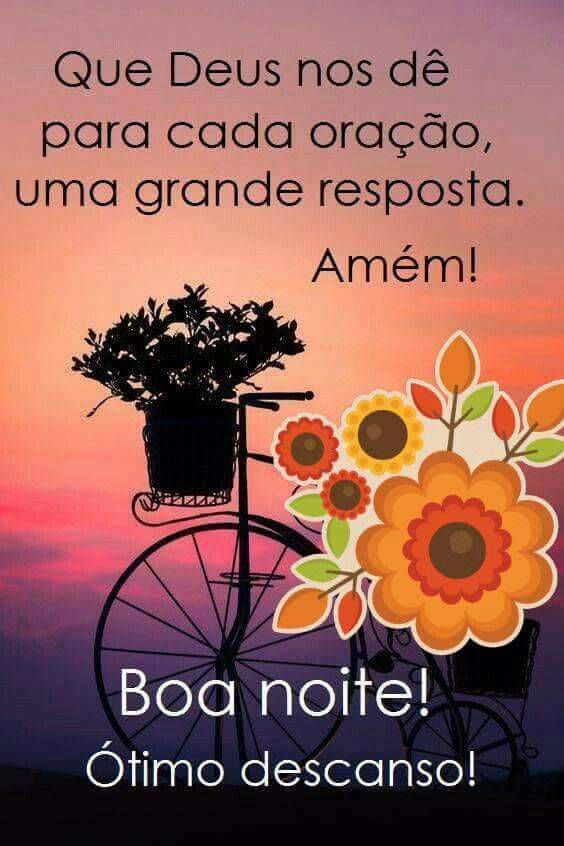 Noite linda, bom descanso