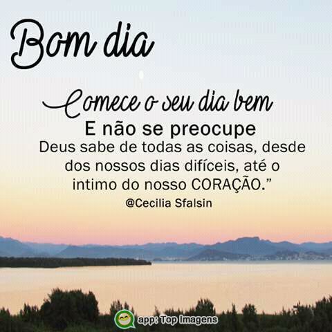 Não se preocupe
