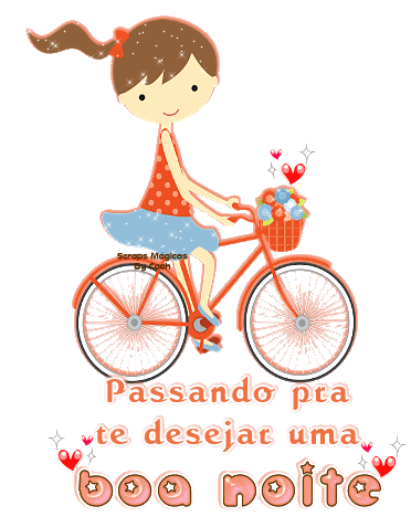 Passando pra te desejar boa noite