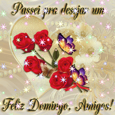 Passei pra desejar um bom domingo