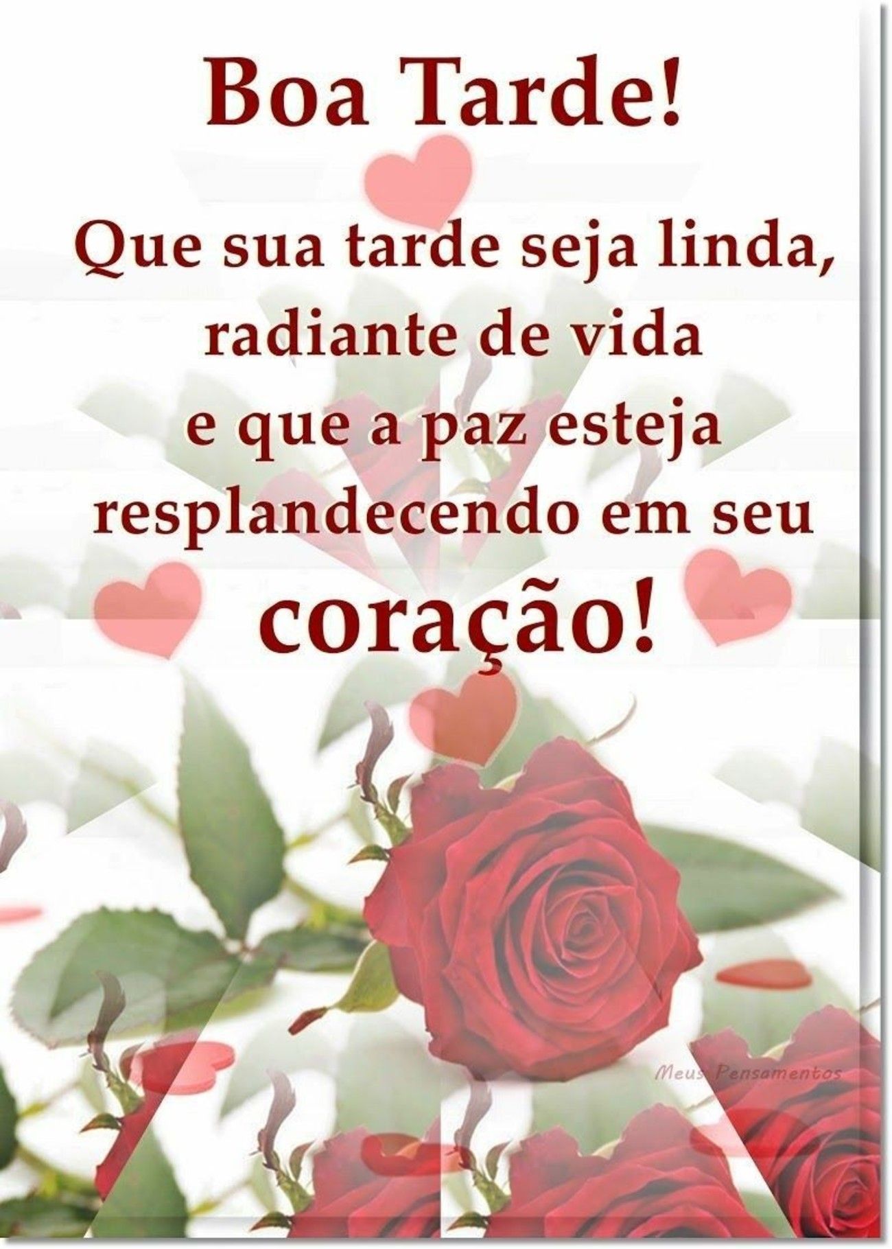 32 Mensagens De Boa Tarde Com Lindas S De Paz Amor E Felicidade 