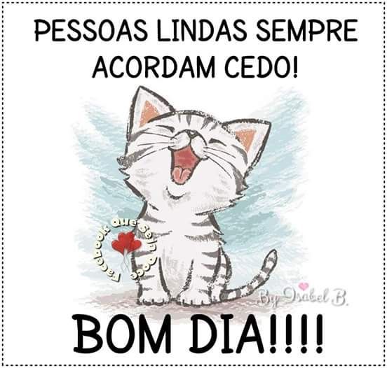 Só as pessoas lindas acordam cedo