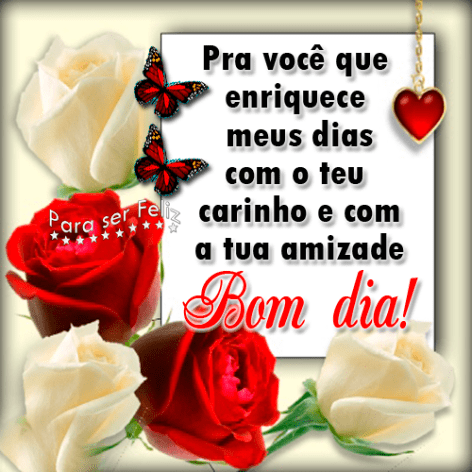 Você é quem enriquece os meus dias