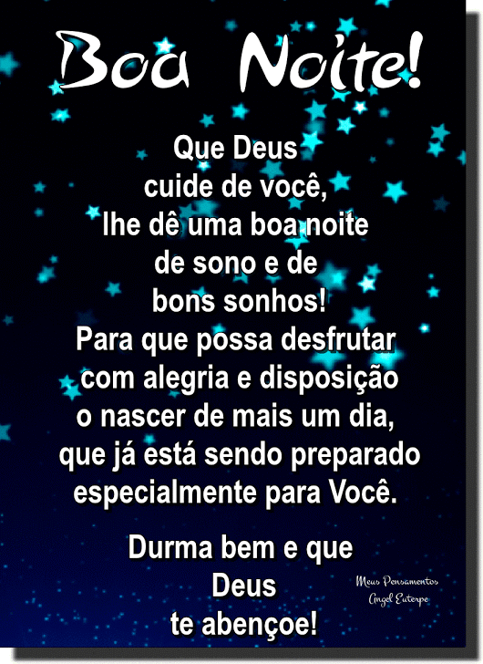 bOA NOITE ABENÇOADA