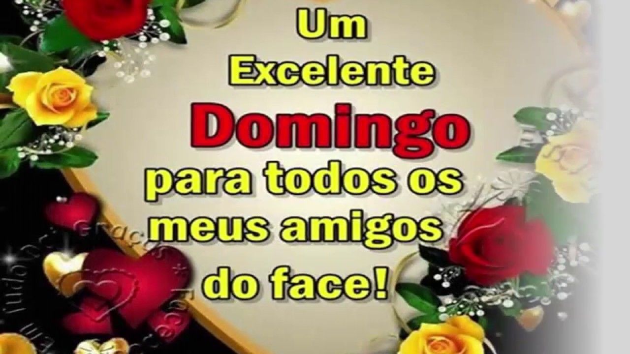 Um Excelente domingo para todos os amigos e familiares!