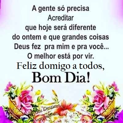 Passando para desejar um feliz domingo abençoado!