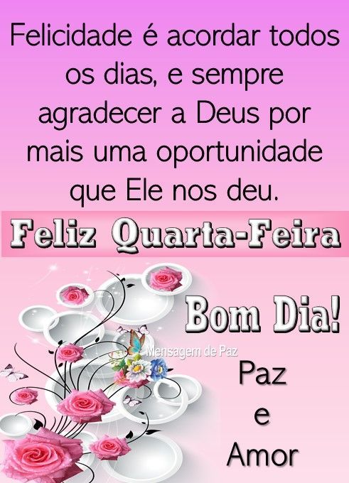30 Mensagens Inspiradoras de Bom dia Quarta-feira com Gifs animados 30 Mensagens Inspiradoras de Bom dia Quarta-feira com Gifs animados