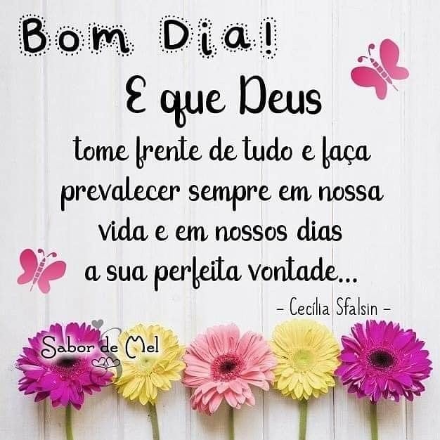 Que Deus tome frente de tudo