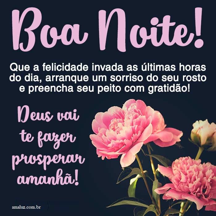 Boa Noite Com Lindas Mensagens de Deus