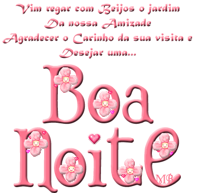 Boa noite a todos com carinho!