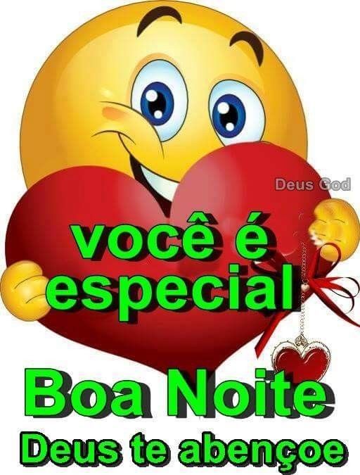 Boa noite com coração você é especial!