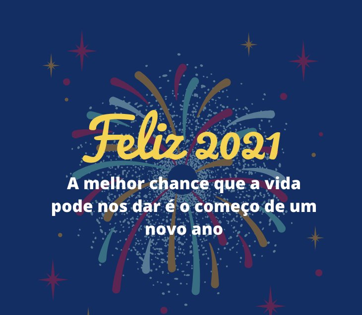 Feliz 2021, Feliz ano novo