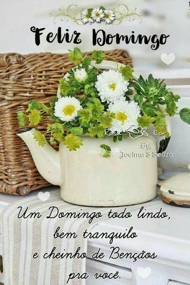 Feliz domingo! Todo lindo, bem tranquilo e cheinho de bênçãos
