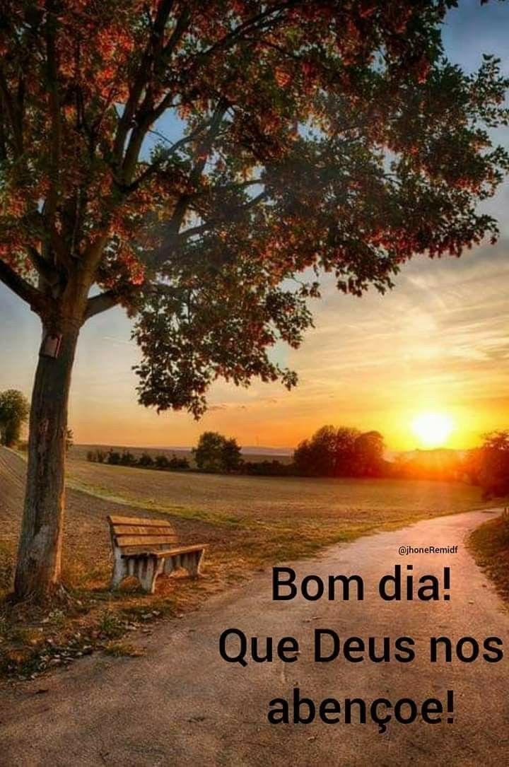 Bom dia! Alegre-se e confie sempre!