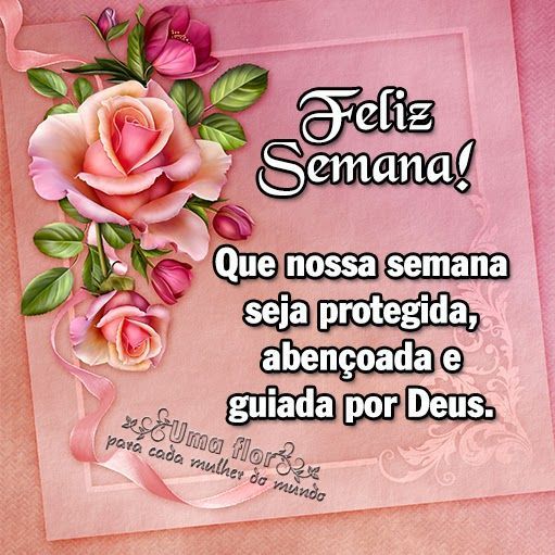 Que nossa semana seja protegida