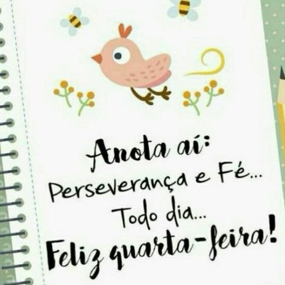 Quarta-feira com perseverança e fé