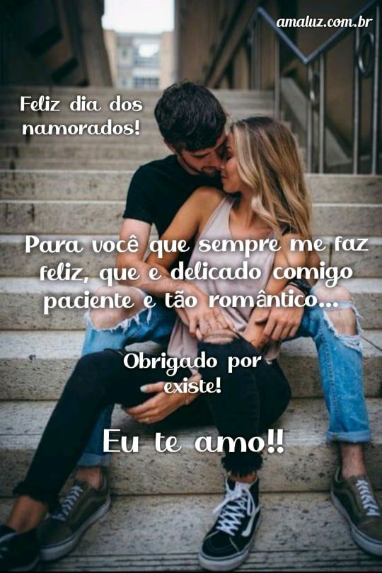 eu te amo obrigado por existe feliz dia dos namorados