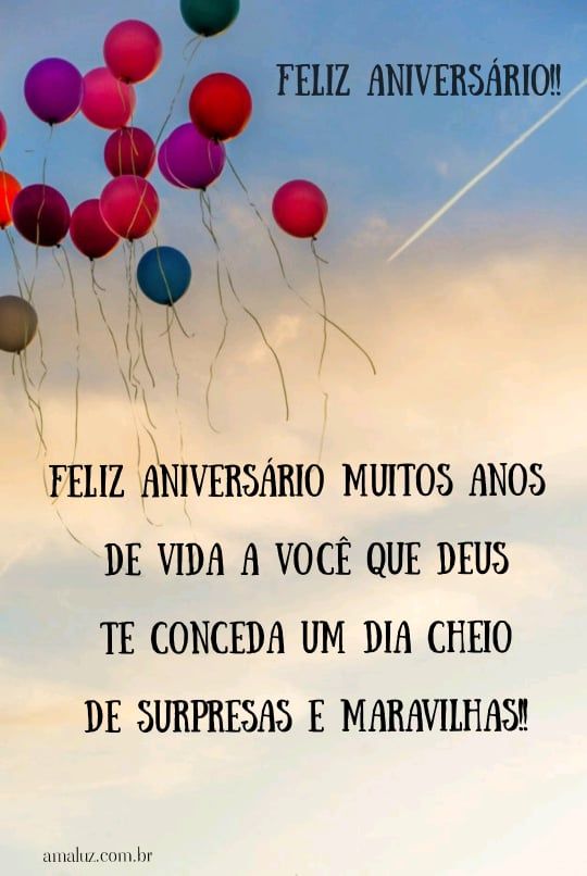 Mensagem de Aniversário de Familiares para Aniversariante - Mensagens de  Aniversário