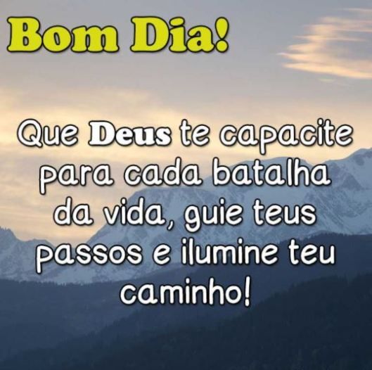Que Deus te capacite mensagem para whatsapp