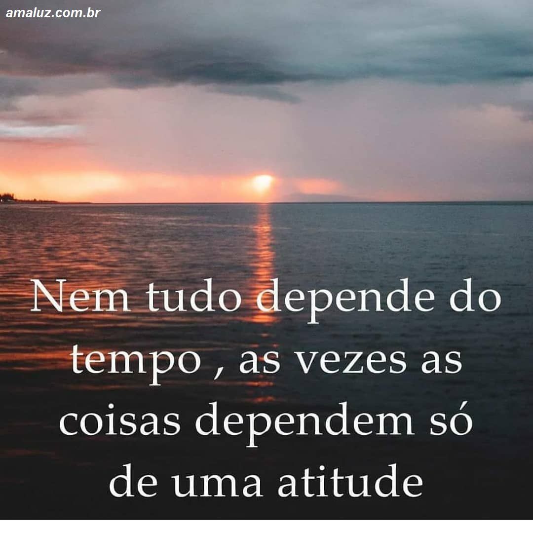 as vezes depende só de uma atitude reflexão