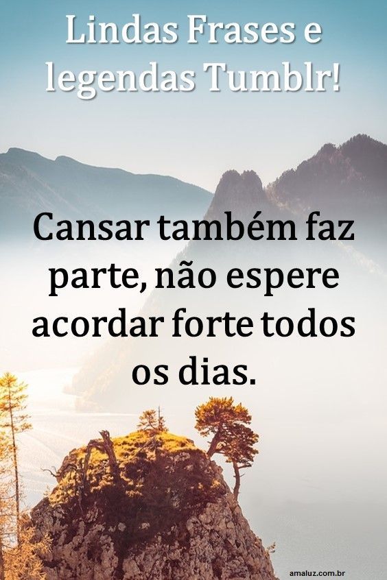 cansar também faz parte menagem para hoje