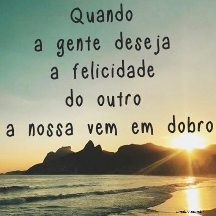 deseje felicidade para sua vir em dobro reflexão