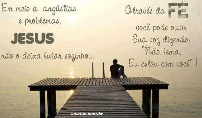 jesus esta com você mensagem para whatsapp