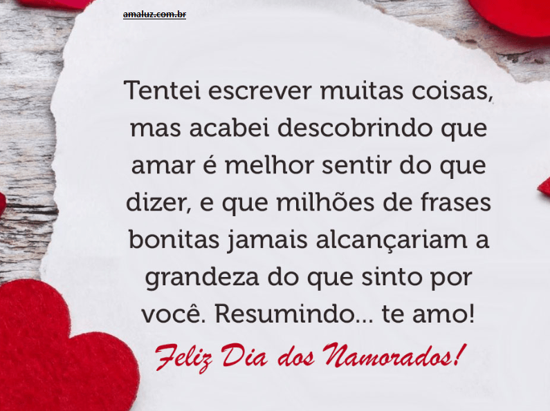 te amo meu amor feliz dia dos namorados
