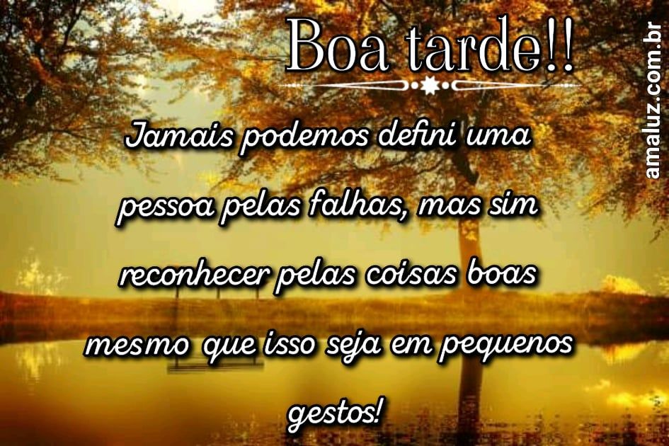 uma boa tarde carinhosa para você