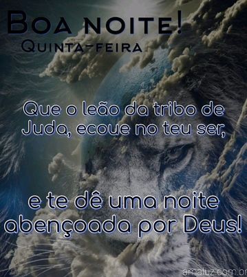 Boa noite Deus te de uma boa noite