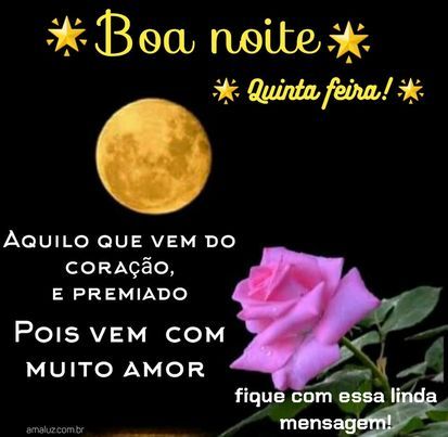 Boa noite com muito amor