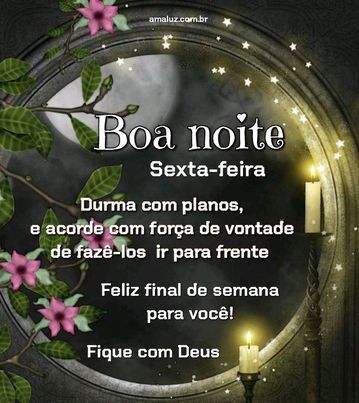 Boa noite durma bem