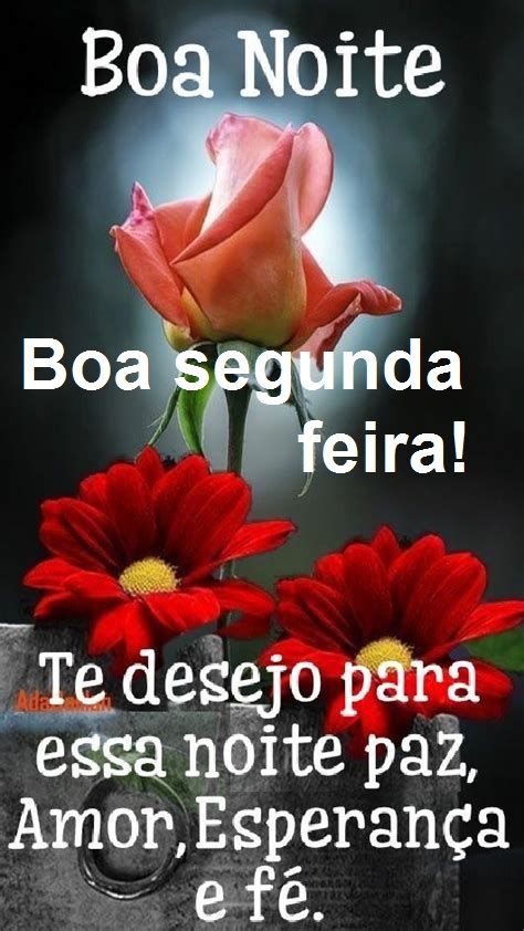 Boa noite de segunda feira