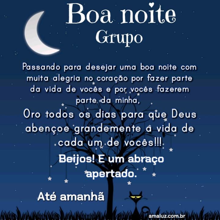 Boa noite oro todos os dias pra Deus abençoar sua casa!
