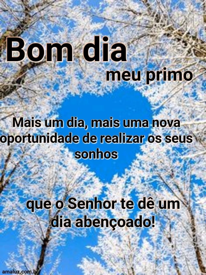 Bom dia mas um dia para conquistar os sonhos!