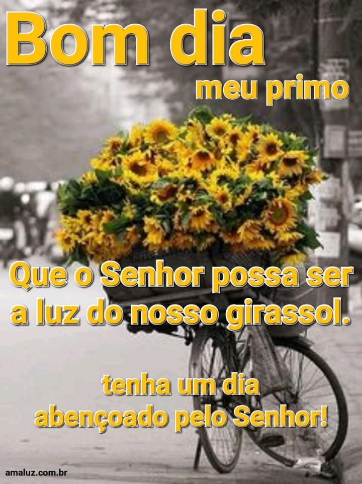 Bom dia que o senhor seja a nossa luz